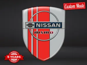 Nissan Insignias Silicona Auto Resistentes Alta Calidad Profesional